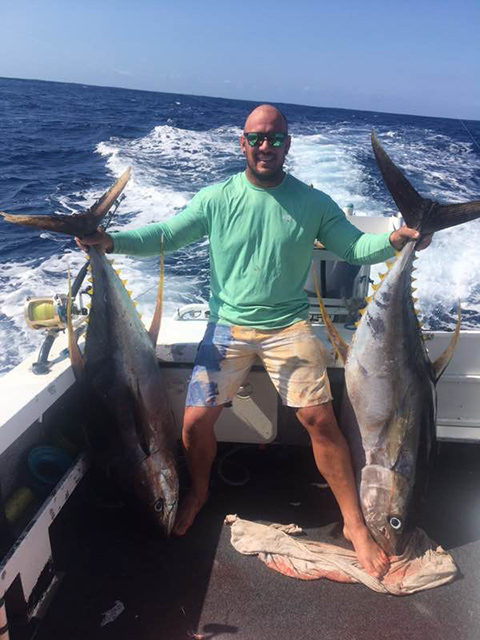 ANGLER: Luke Gardner  SPECIES: Yellowfin Tuna LURE: 10" JB Dingo.